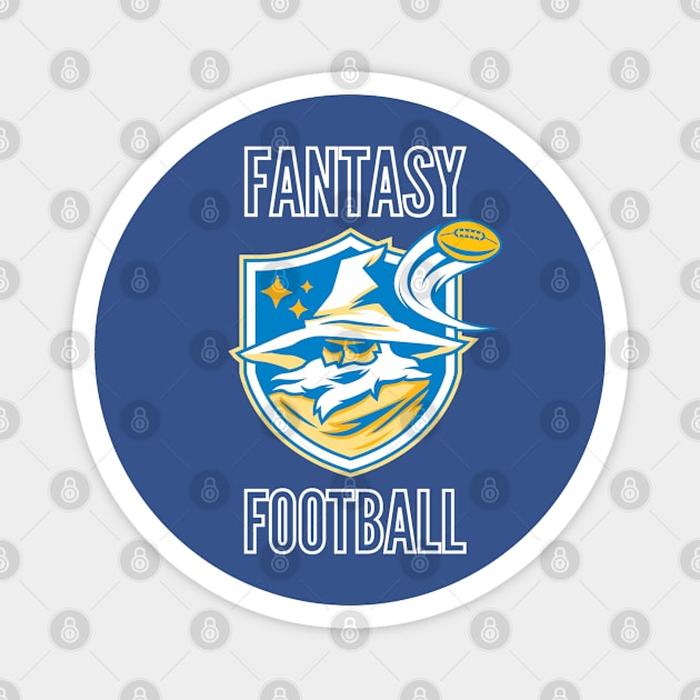 Fantasy Fooball (Los Angeles) Magnet by Pine Tree Tees